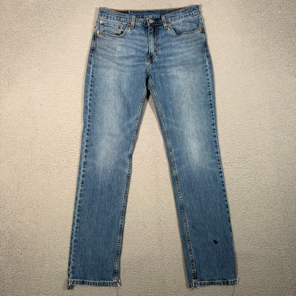 Levis Jeans Mens 31x32 Blue 511 Slim Fit Denim Casual Preppy Pockets Workwear